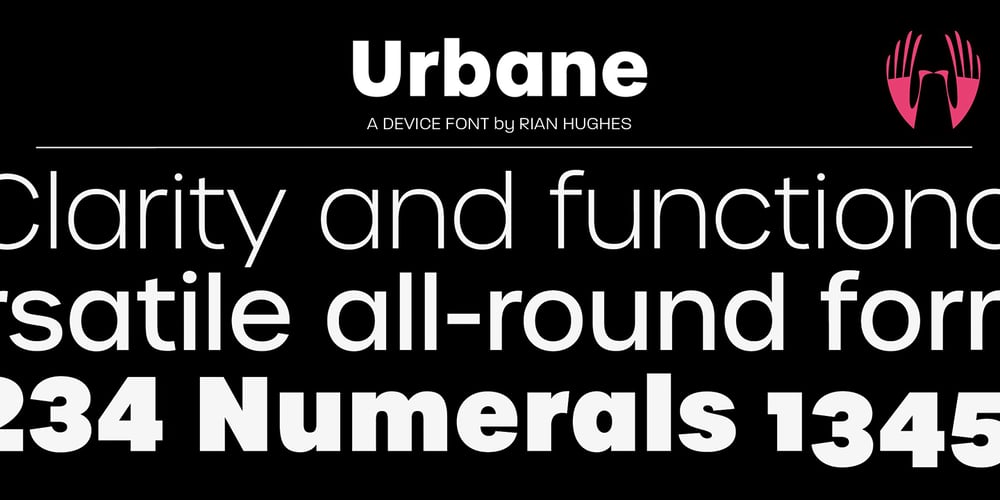 Urbane font