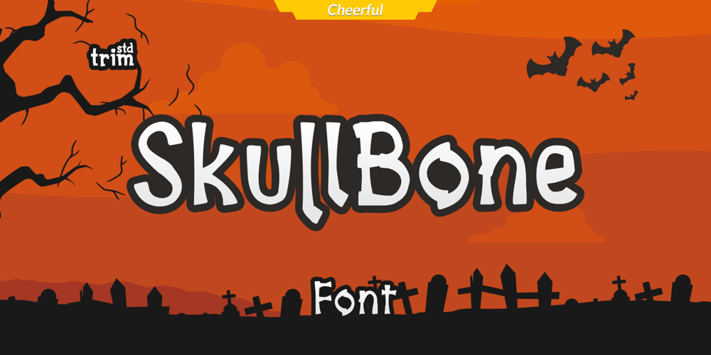 Skullbone font