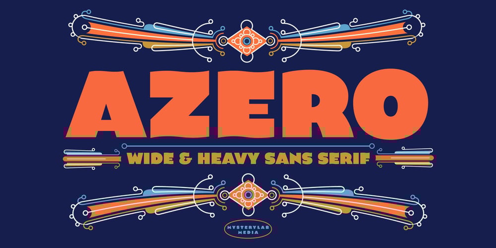 Azero font