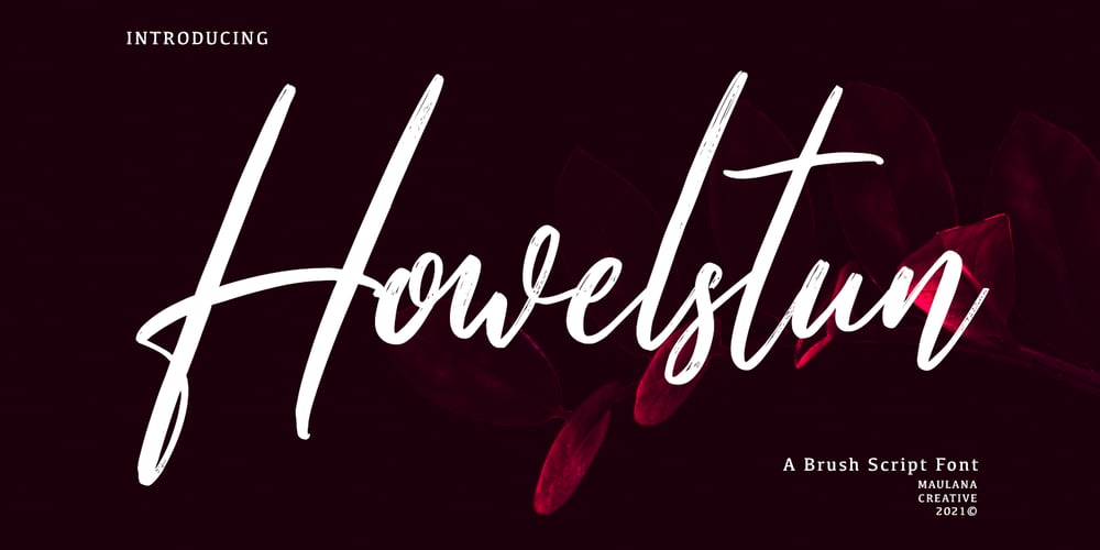 Howelstun font