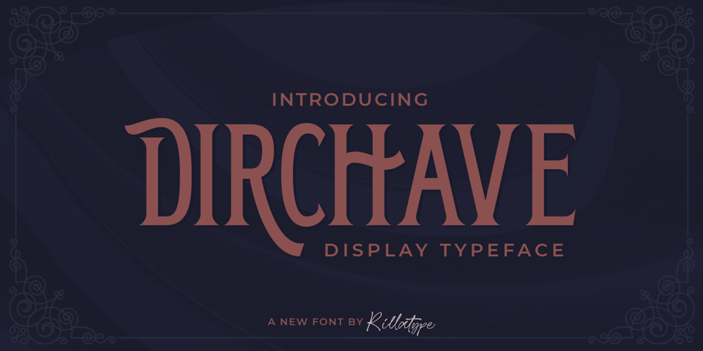 Dirchave font