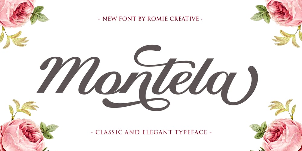 Montela font