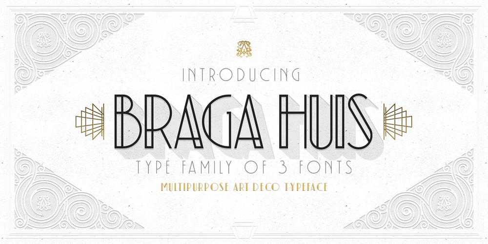 Braga Huis font