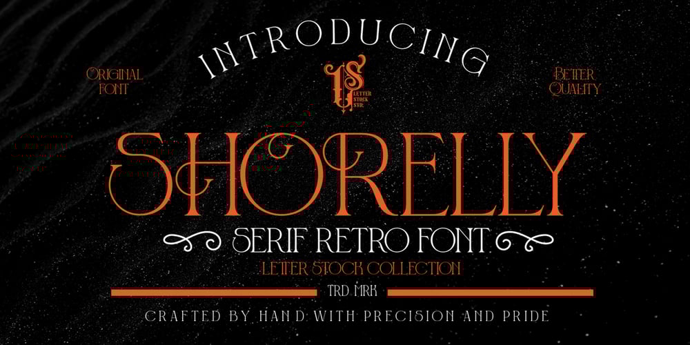 Shorelly font