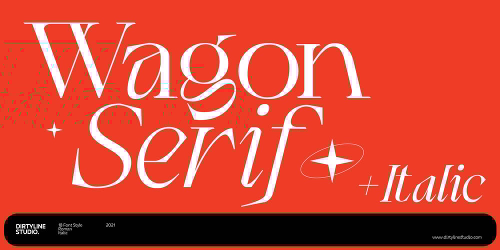 Wagon font