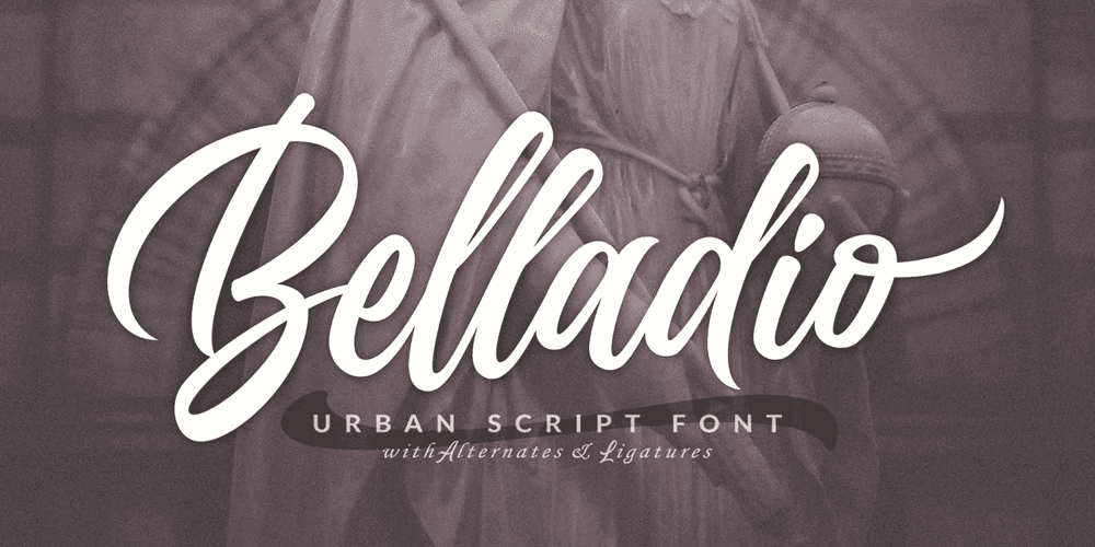 Belladio font