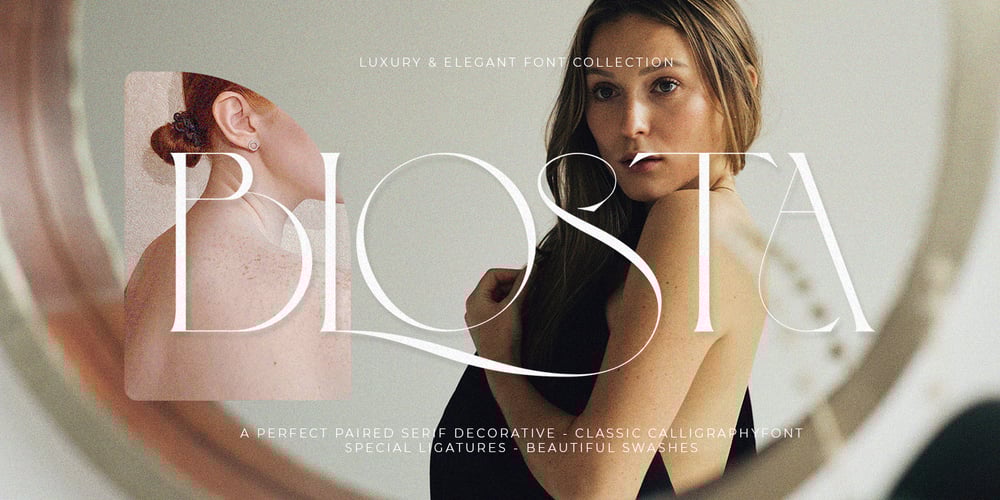 Blosta font