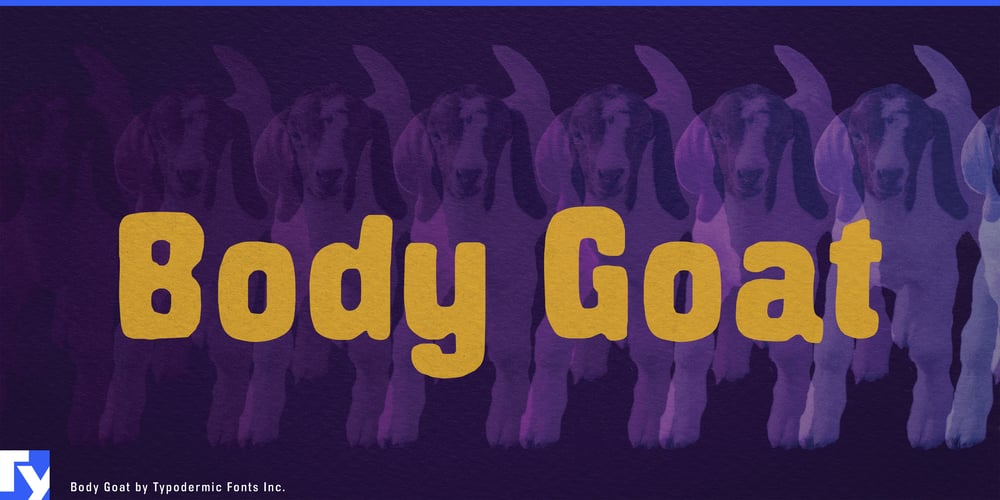 Body Goat font