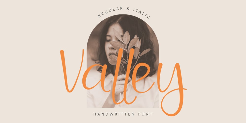 Valley font