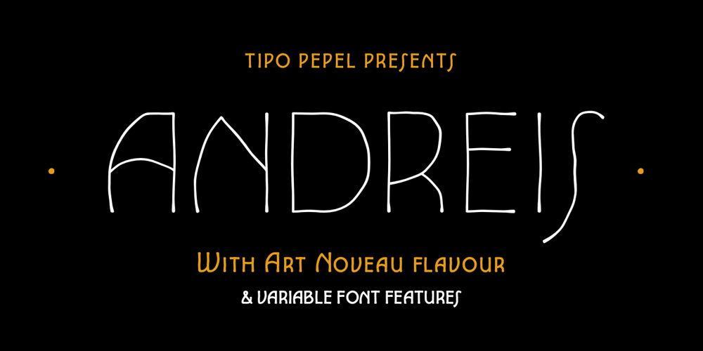 Andreis font