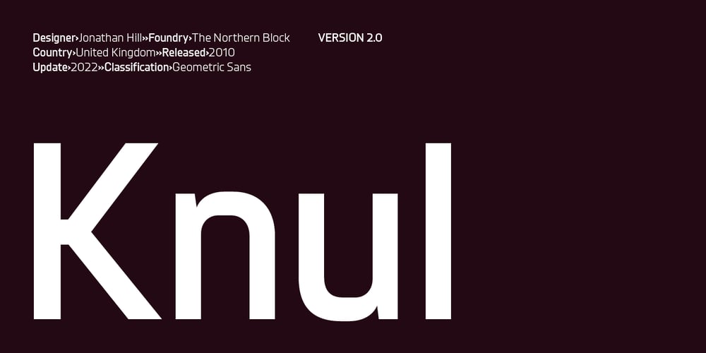 Knul font