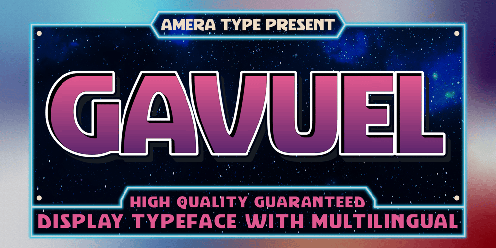 Gavuel font