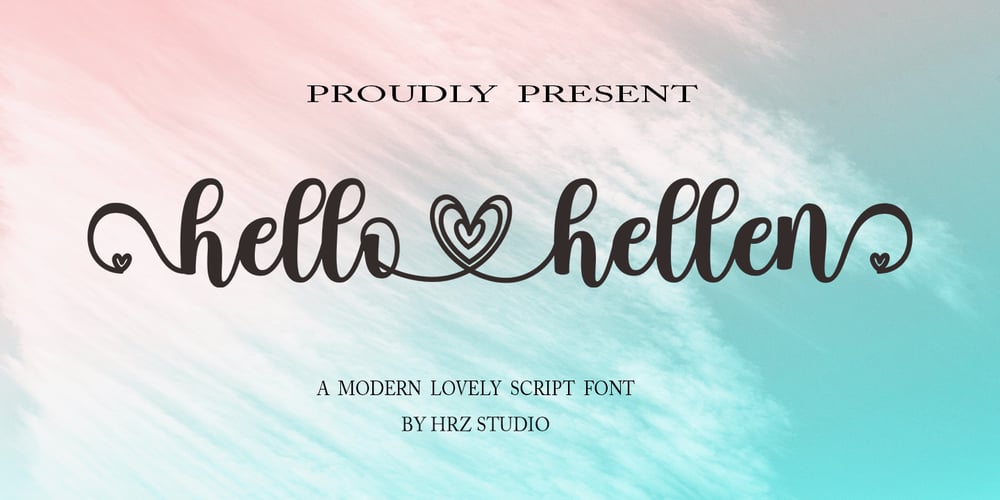 Hello Hellen font