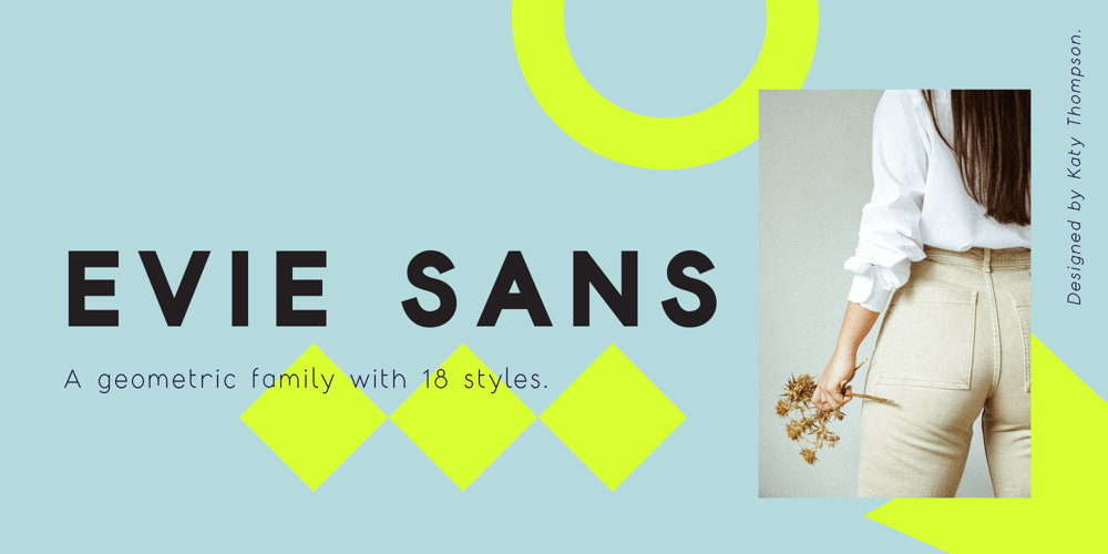 Evie Sans font