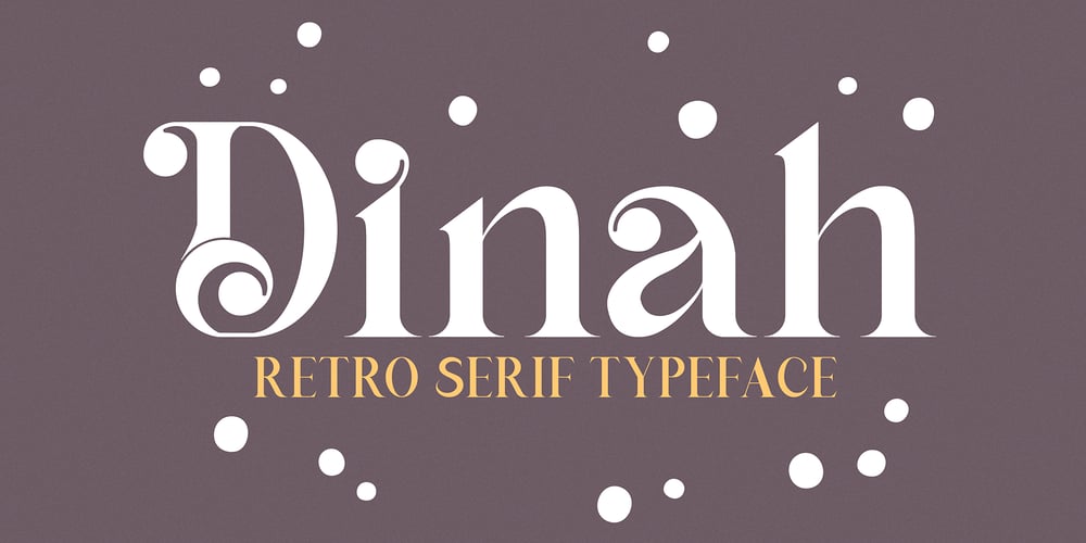 Dinah font