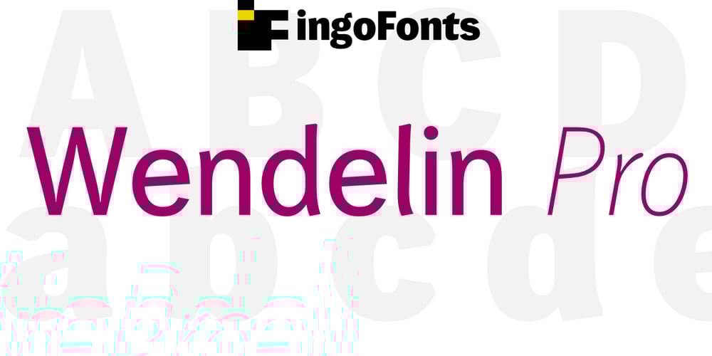 Wendelin Pro font