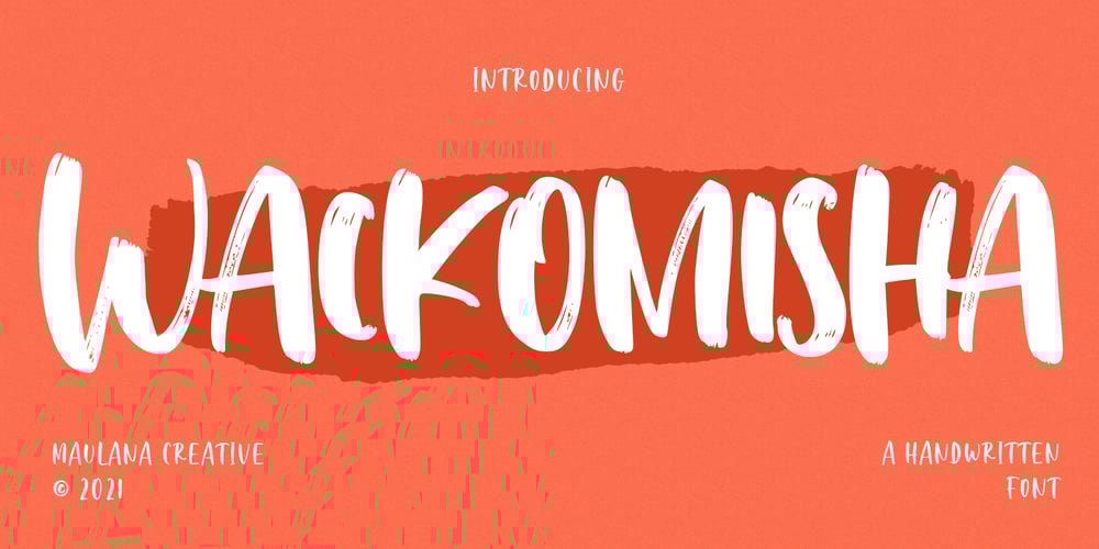 Wackomisha font
