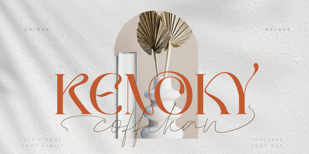 Kenoky Coffekan font