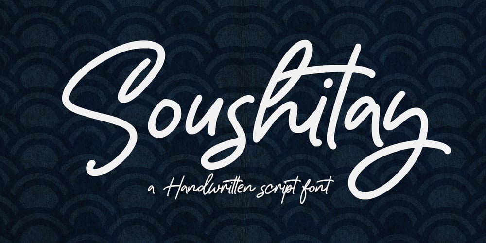 Soushitay font