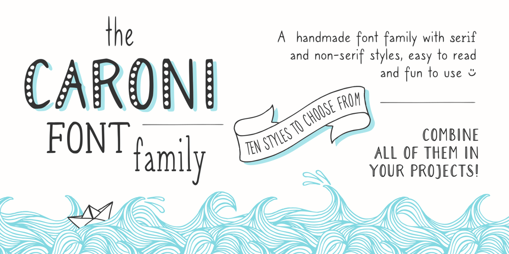 Caroni font