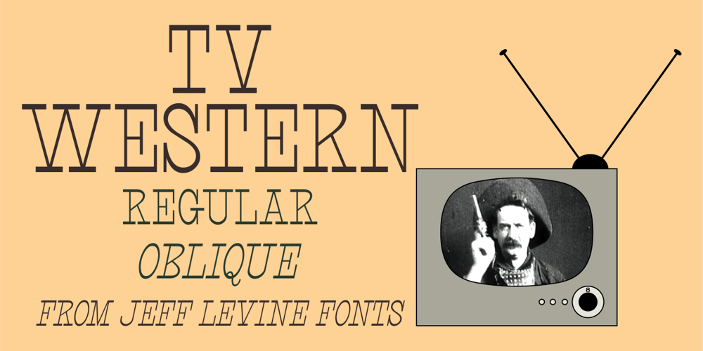 TV Western JNL font