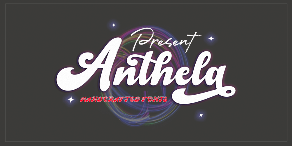 Anthela font
