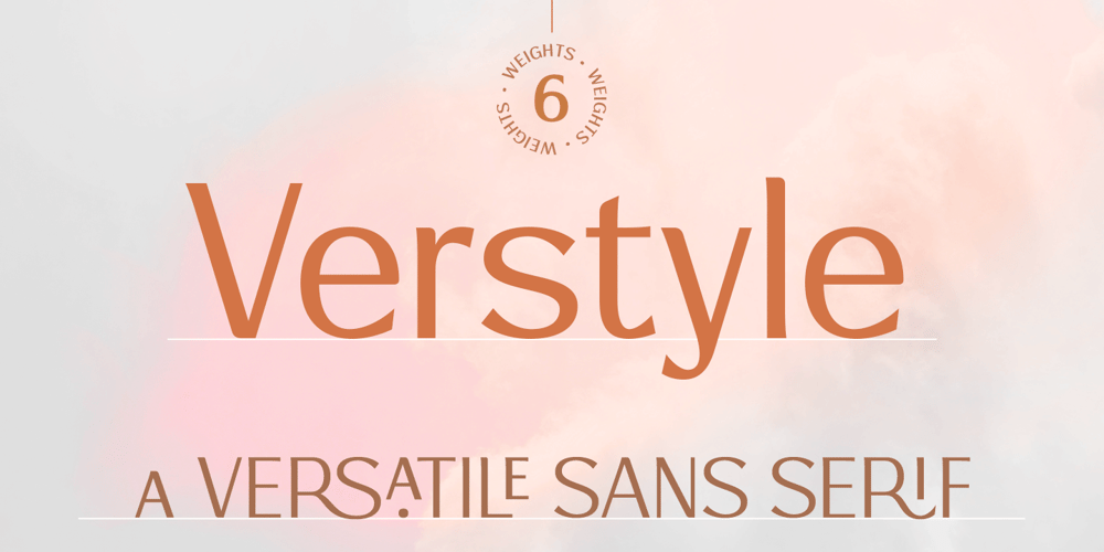 Verstyle font