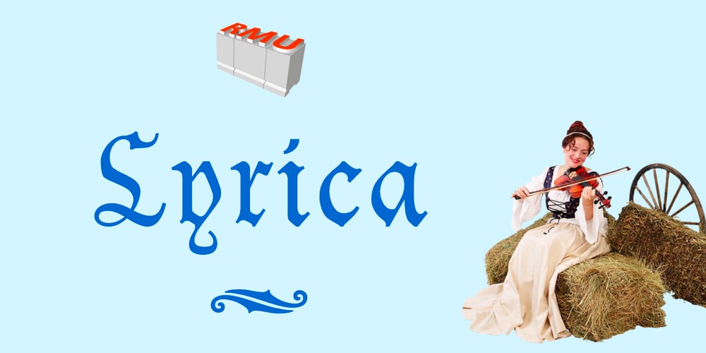 Lyrica font