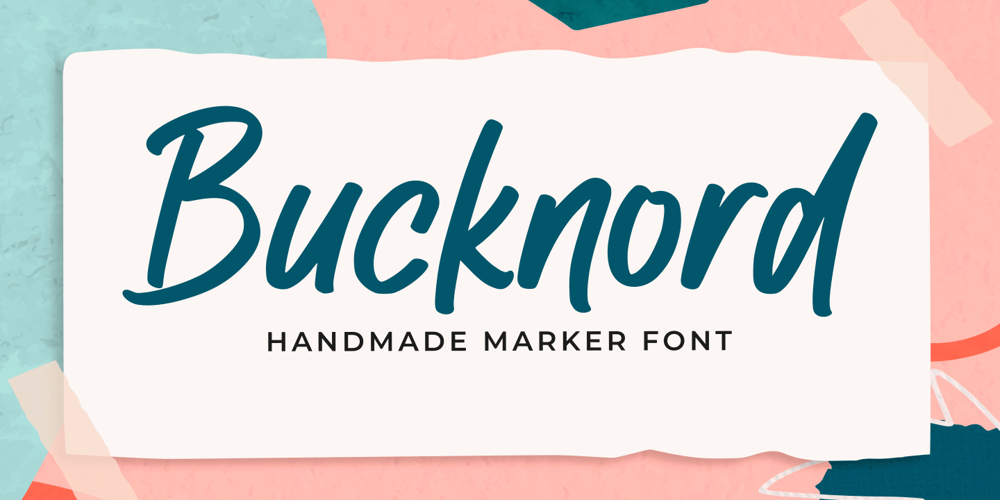Bucknord font