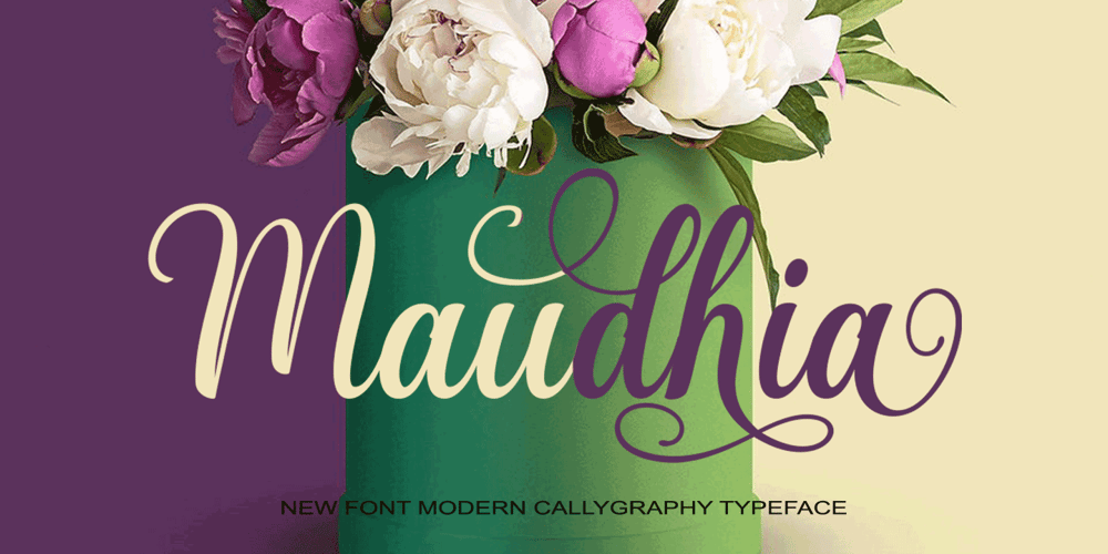 Maudhia font