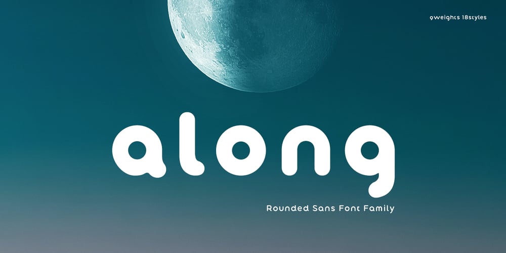 Along Sans Rounded font