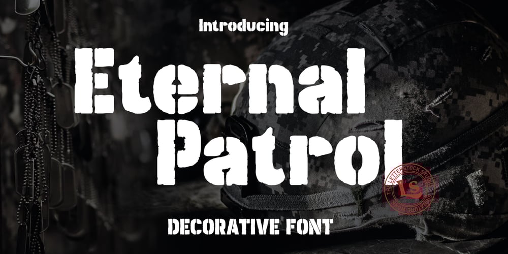 Eternal Patrol font