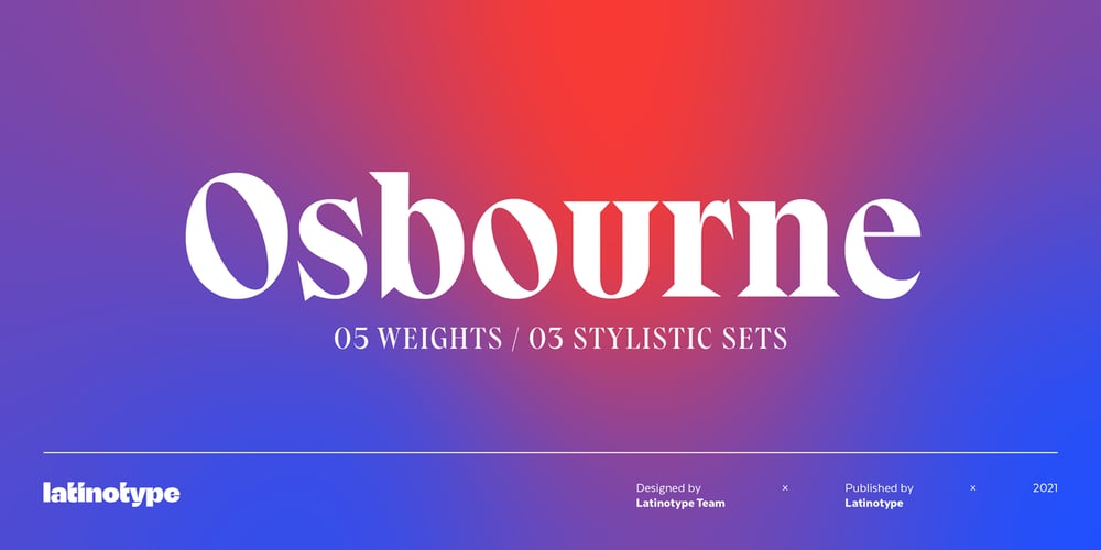 Osbourne font