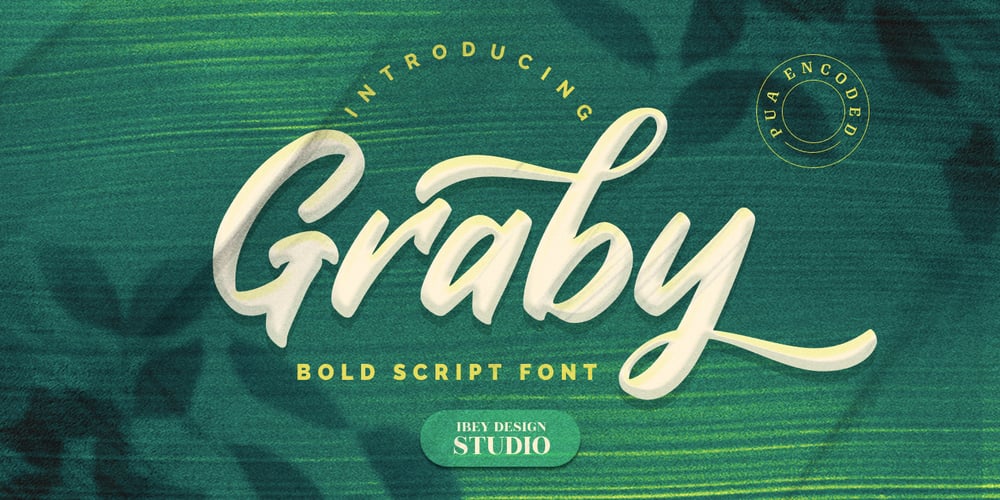 Graby font
