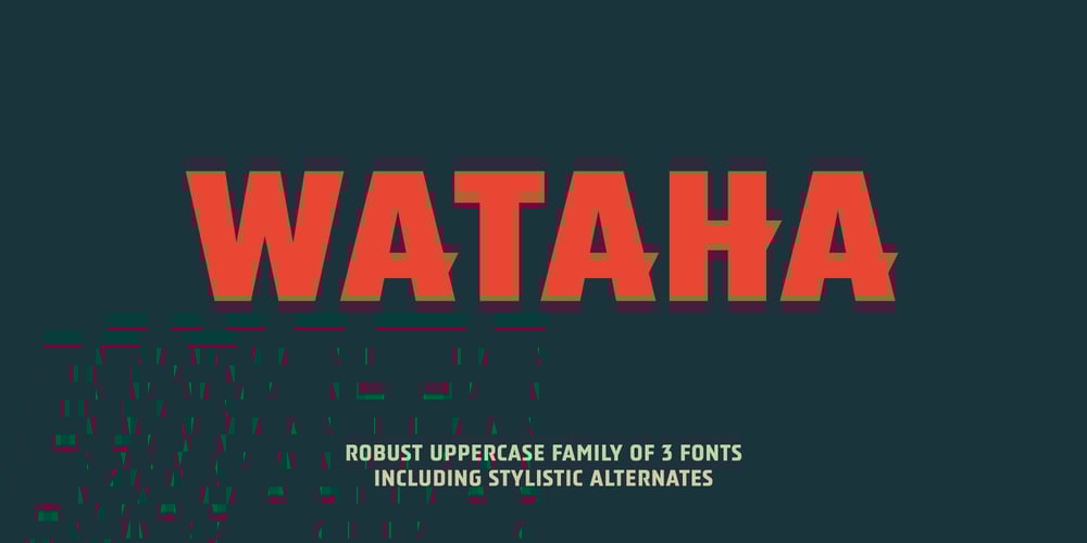 Wataha font
