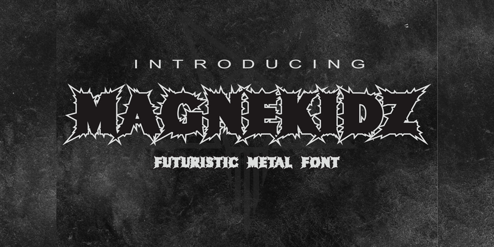 Magnekidz font