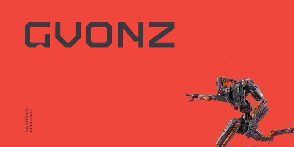Gvonz font