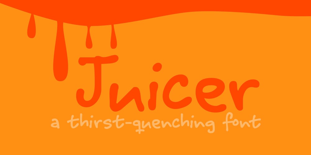 Juicer font