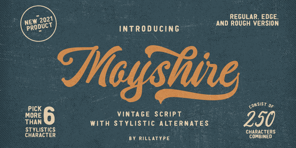 Moyshire font