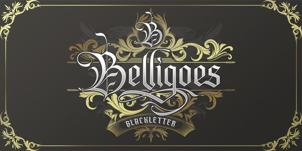 Belligoes font
