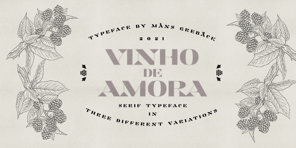 Vinho De Amora font