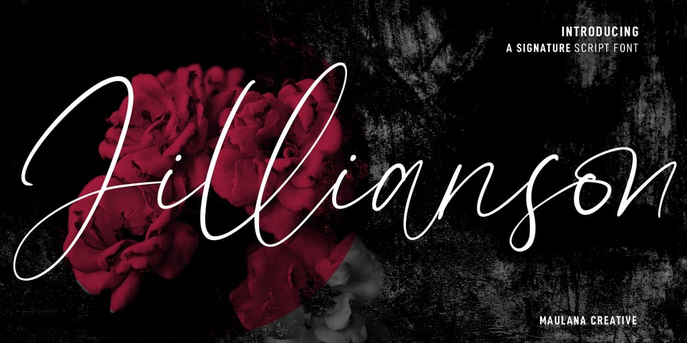 Jillianson font