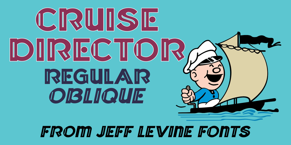 Cruise Director JNL font