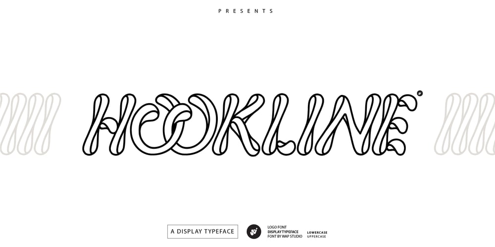 Hookline font