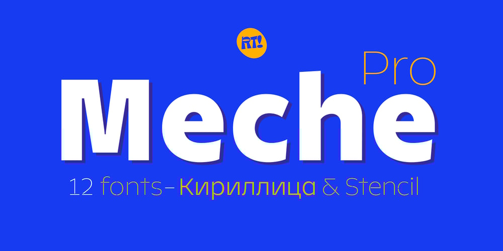 Meche Pro font
