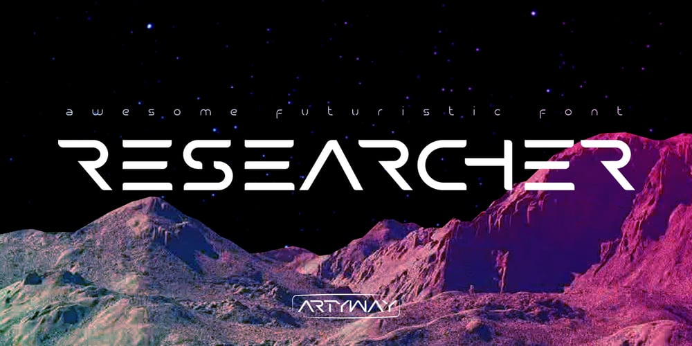 Researcher font