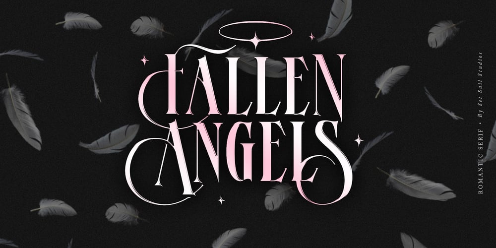 Fallen Angels font