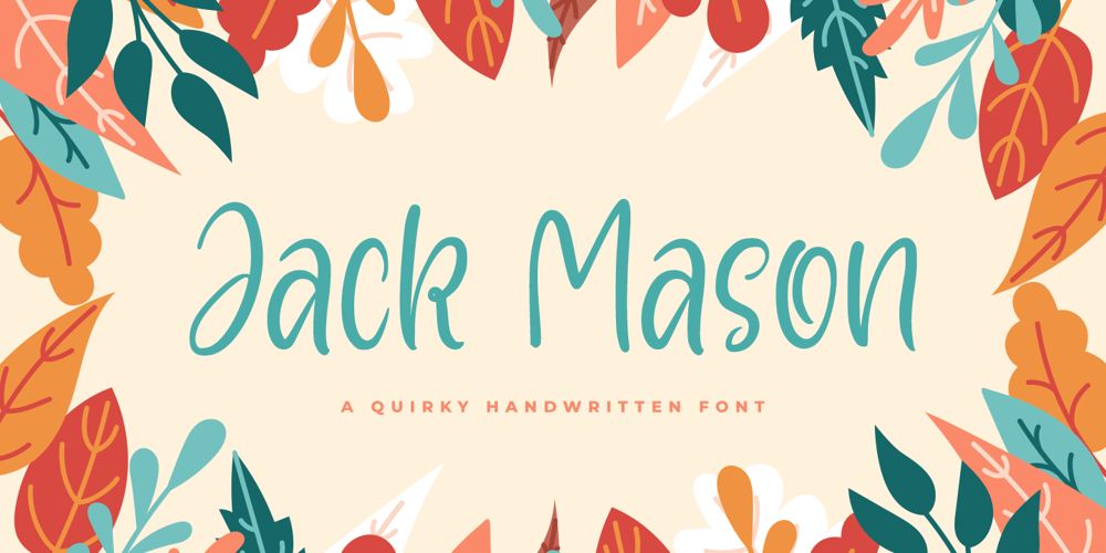 Jack Mason font