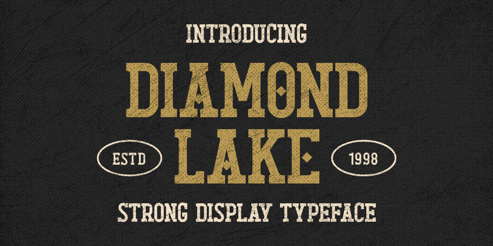 Diamond Lake font