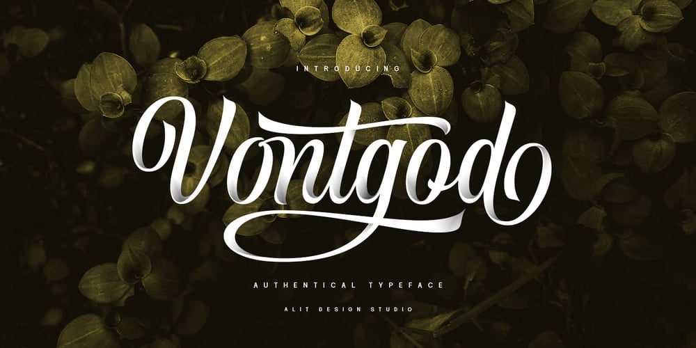 Vontgod font